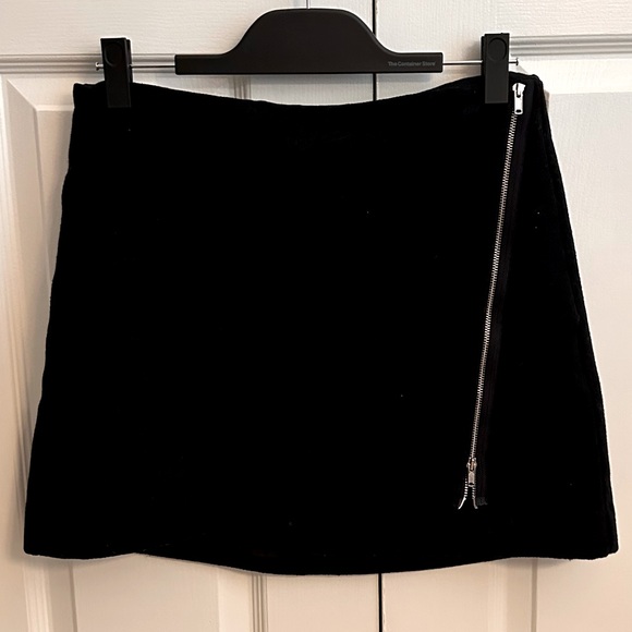 Gap - Zippered Wrap Wool Blend Skirt - Picture 1 of 4